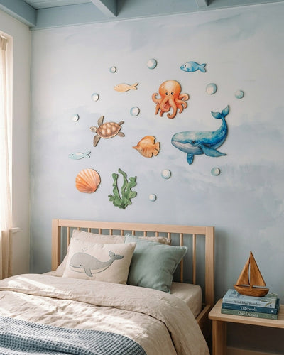 Ocean Wooden Wall Art Set