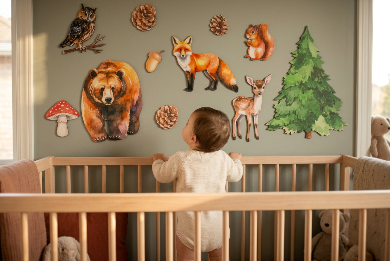 Woodland Nursery Ideas (Warm, Gender-Neutral, Grows Up Well)