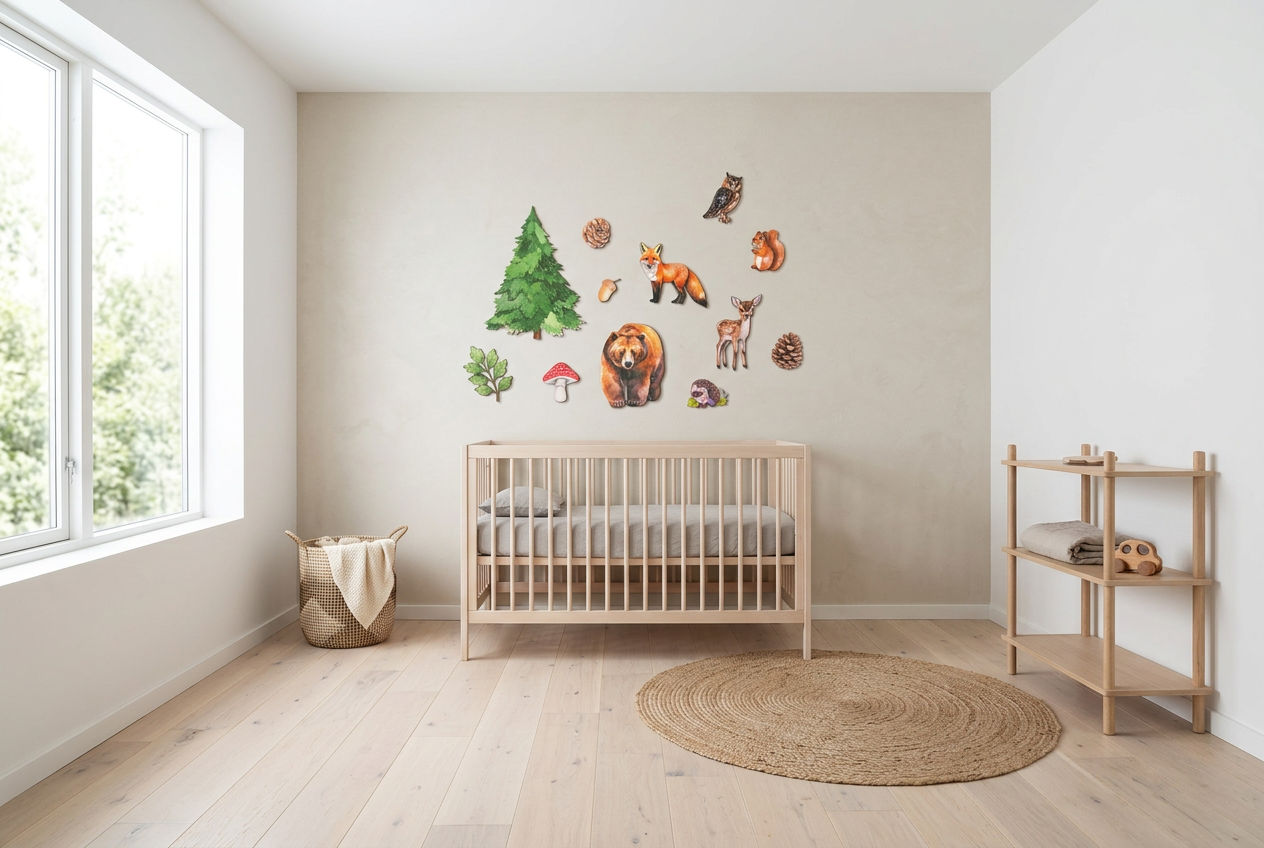 Scandinavian Nursery: The Warm-Minimalist Look