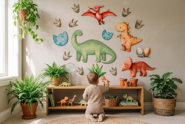 Dinosaur Nursery Ideas (Gentle, Not Scary)