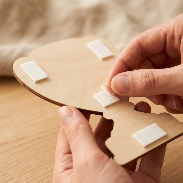 Peel the pads