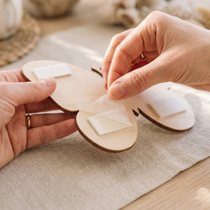 Peel the pads