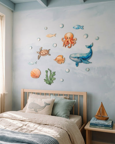 Ocean Wooden Wall Art Set